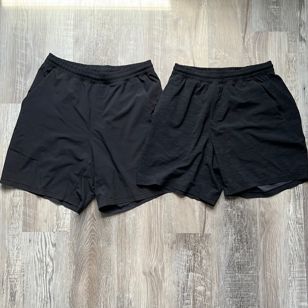 MENS LULULEMON LL PACEBREAKER SHORTS BUNDLE